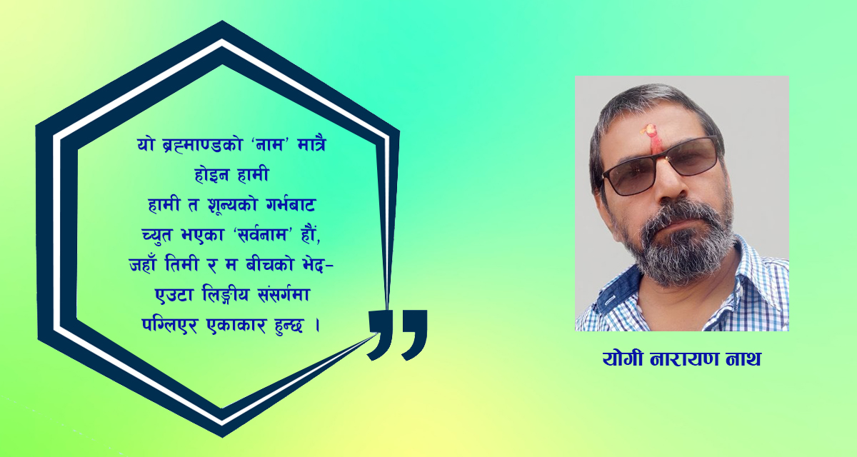 कविता : बौलाहाको व्याकरण