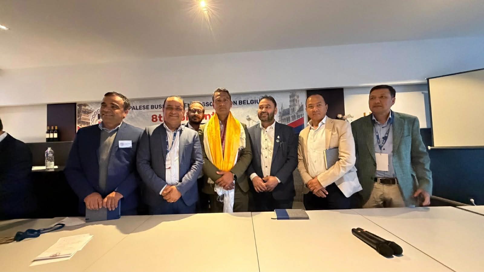 नेपाली व्यवसायी संघ बेल्जियमको नेतृत्वमा काशी दनाई सर्वसम्मत