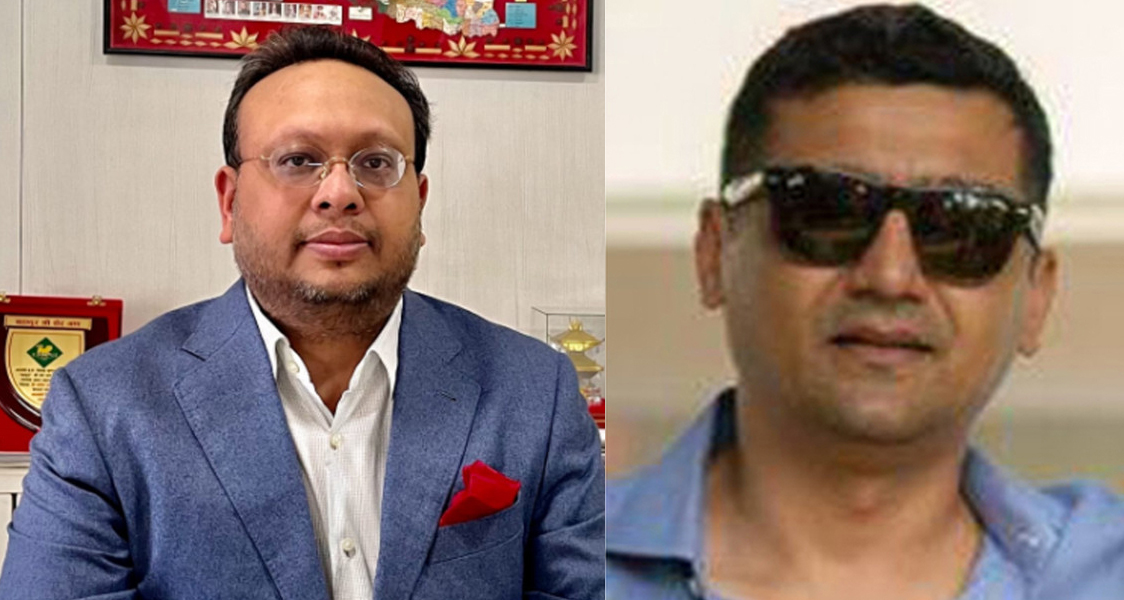 हिमालयन रि-इन्स्योरेन्सको कार्यालय, व्यवसायी दीपक भट्ट र सुलभ अग्रवालको घरमा छापा