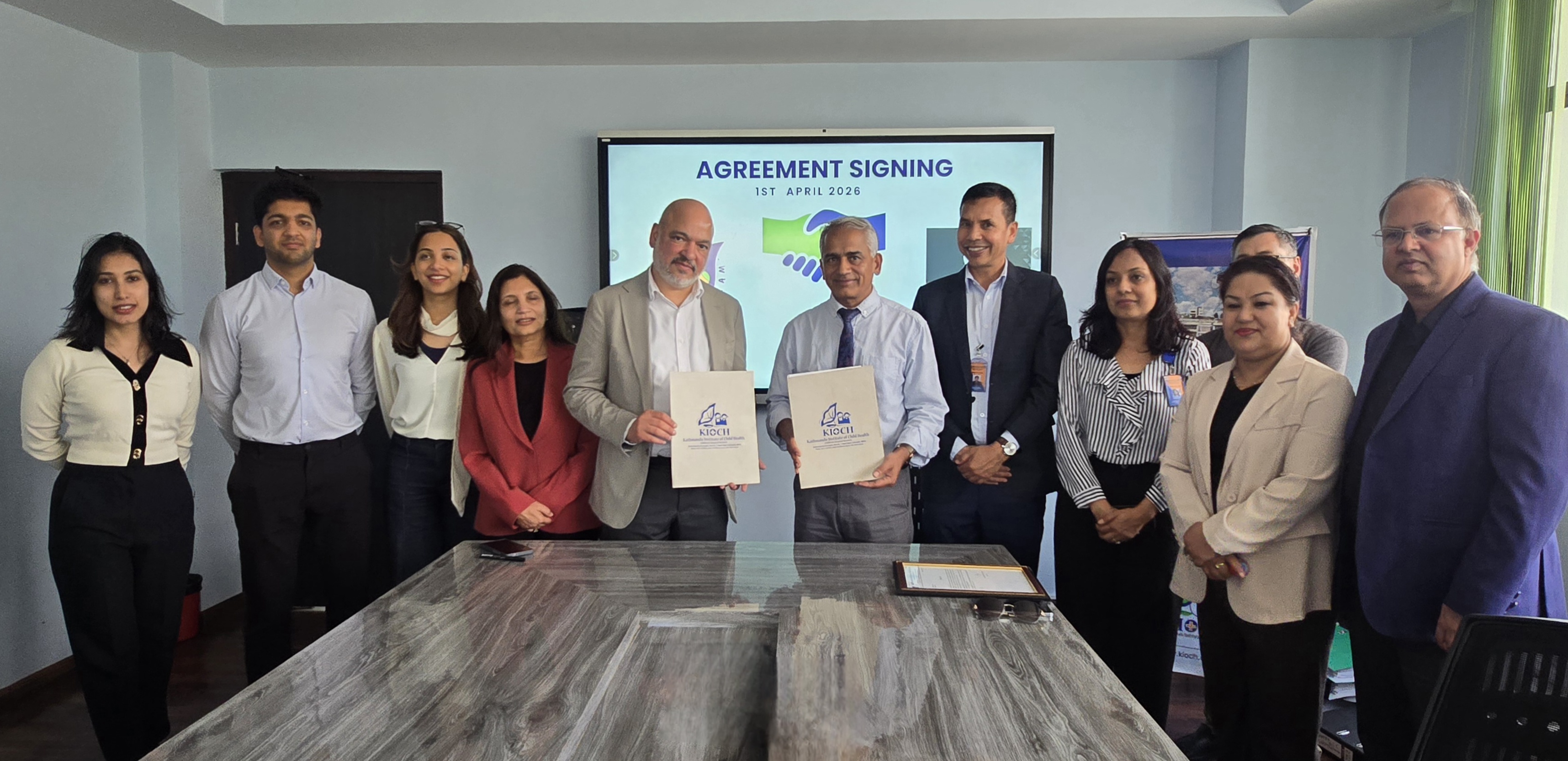 गोल्छा ग्रुपद्वारा किओच (बाल अस्पताल)लाई पाँच करोड आर्थिक सहयोग