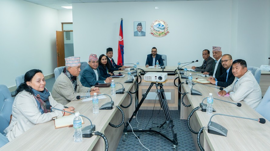 संविधान संशोधन बहसपत्र तयार गर्ने कार्यदलको पहिलो बैठक सम्पन्न