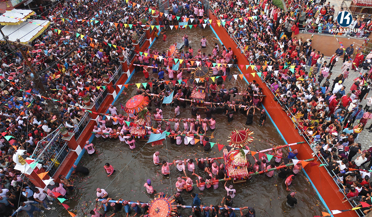 टोखाको ऐतिहासिक विस्केट जात्रा सम्पन्न