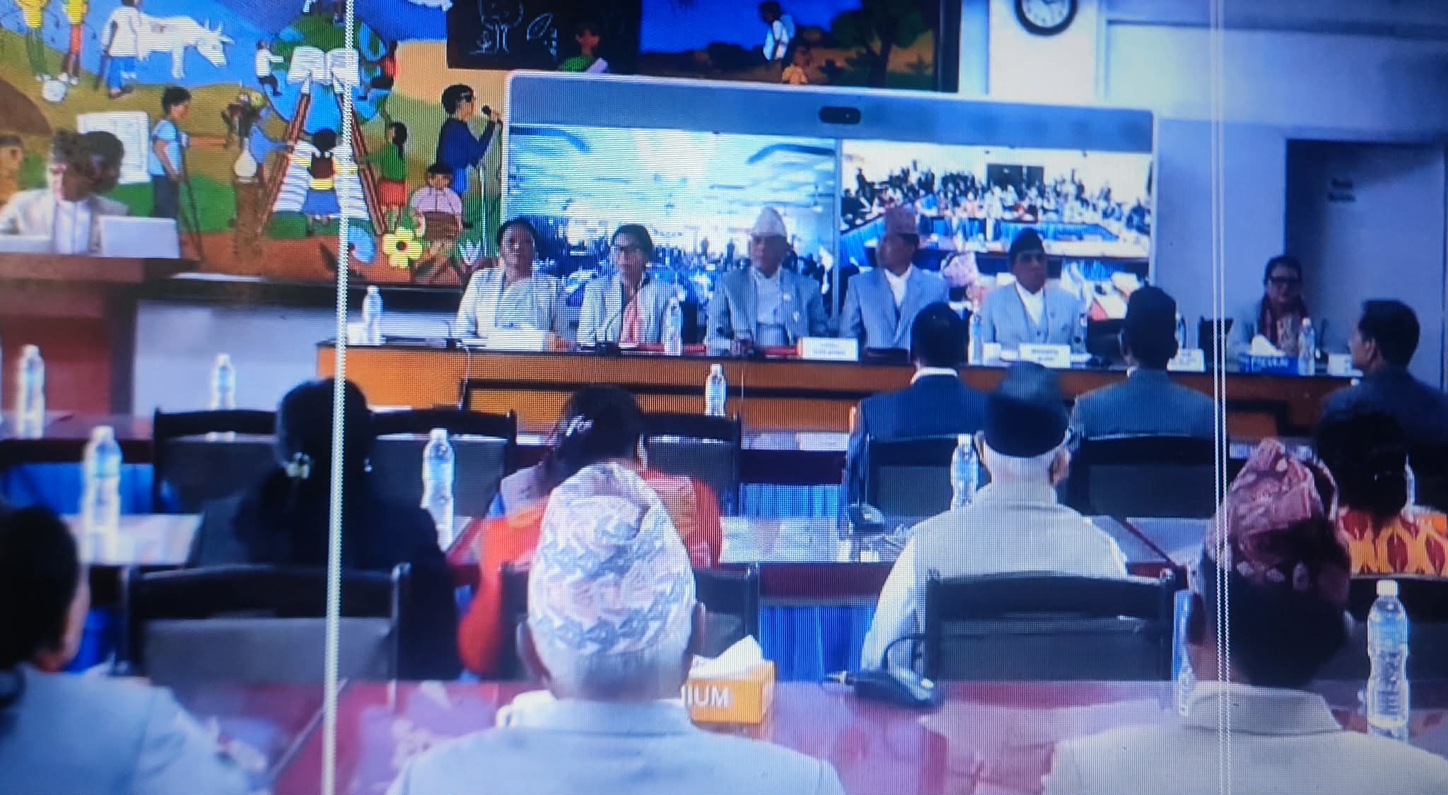 राष्ट्रियसभाका चार समितिका सभापतिको शपथ