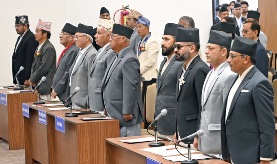 संघीय संसद् सचिवालयमा सर्वदलीय बैठक जारी