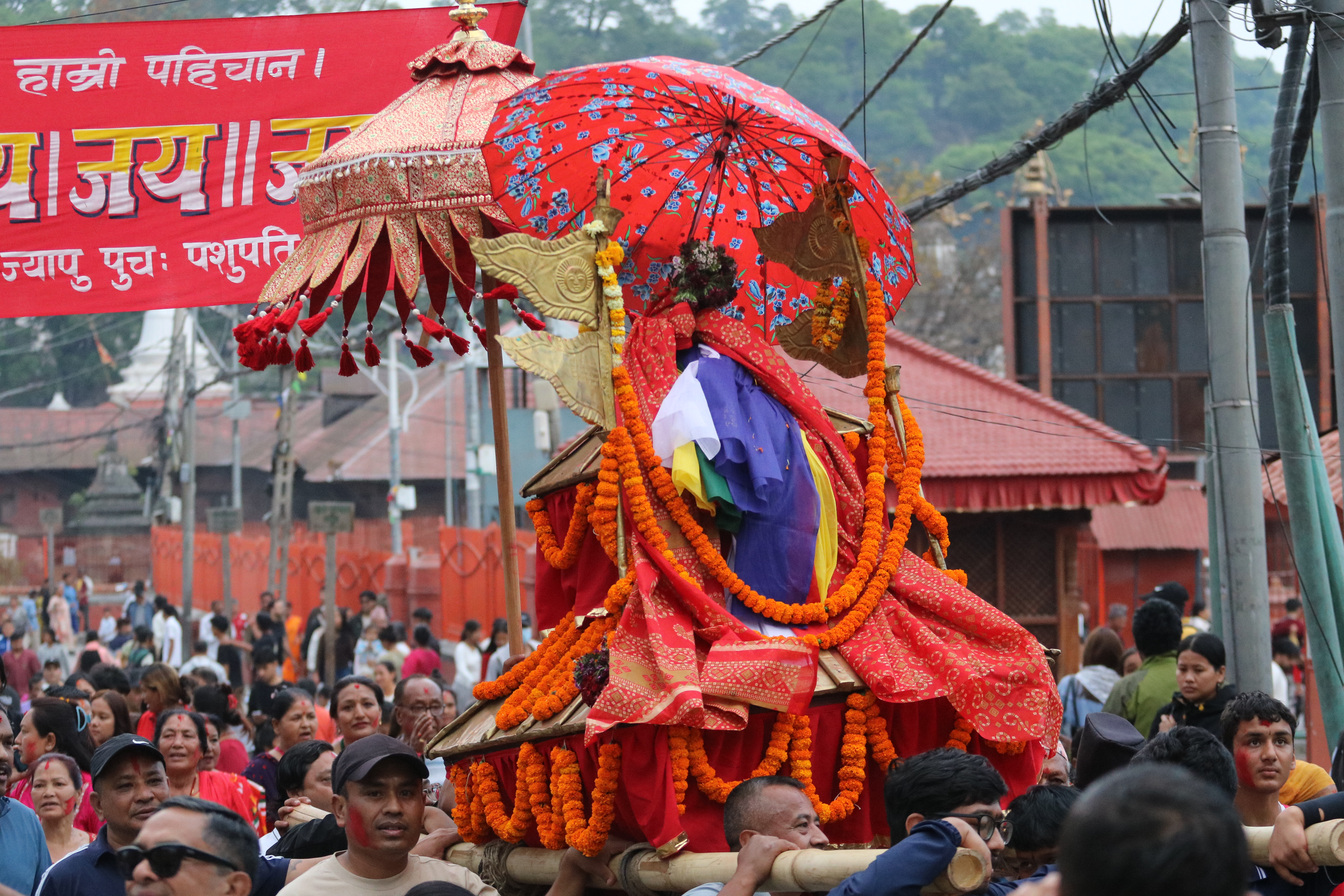 पाशुपत क्षेत्रमा वनकाली माईको ऐतिहासिक जात्रा सम्पन्न (तस्बिरसहित)