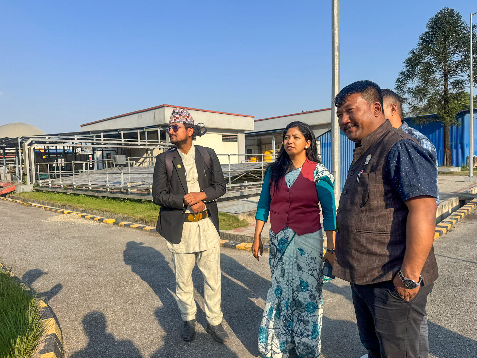 कार्यवहाक प्रमुख डंगोलद्वारा गुह्येश्वरी ढल प्रशोधन केन्द्रको अनुगमन (तस्बिरसहित)