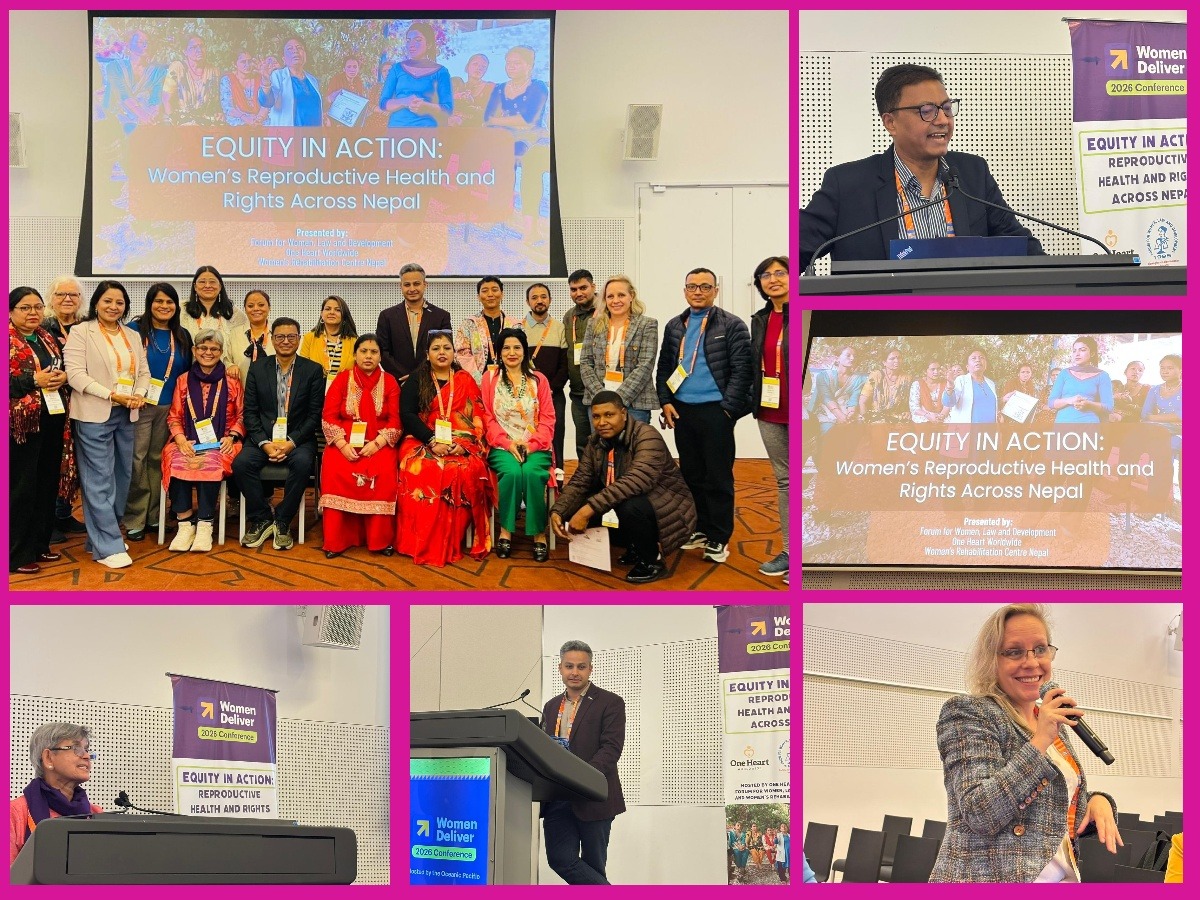 नेपालमा गर्भपतनलाई पूर्ण निरपराधिकरण गराउन अन्तर्राष्ट्रिय मञ्चमा माग