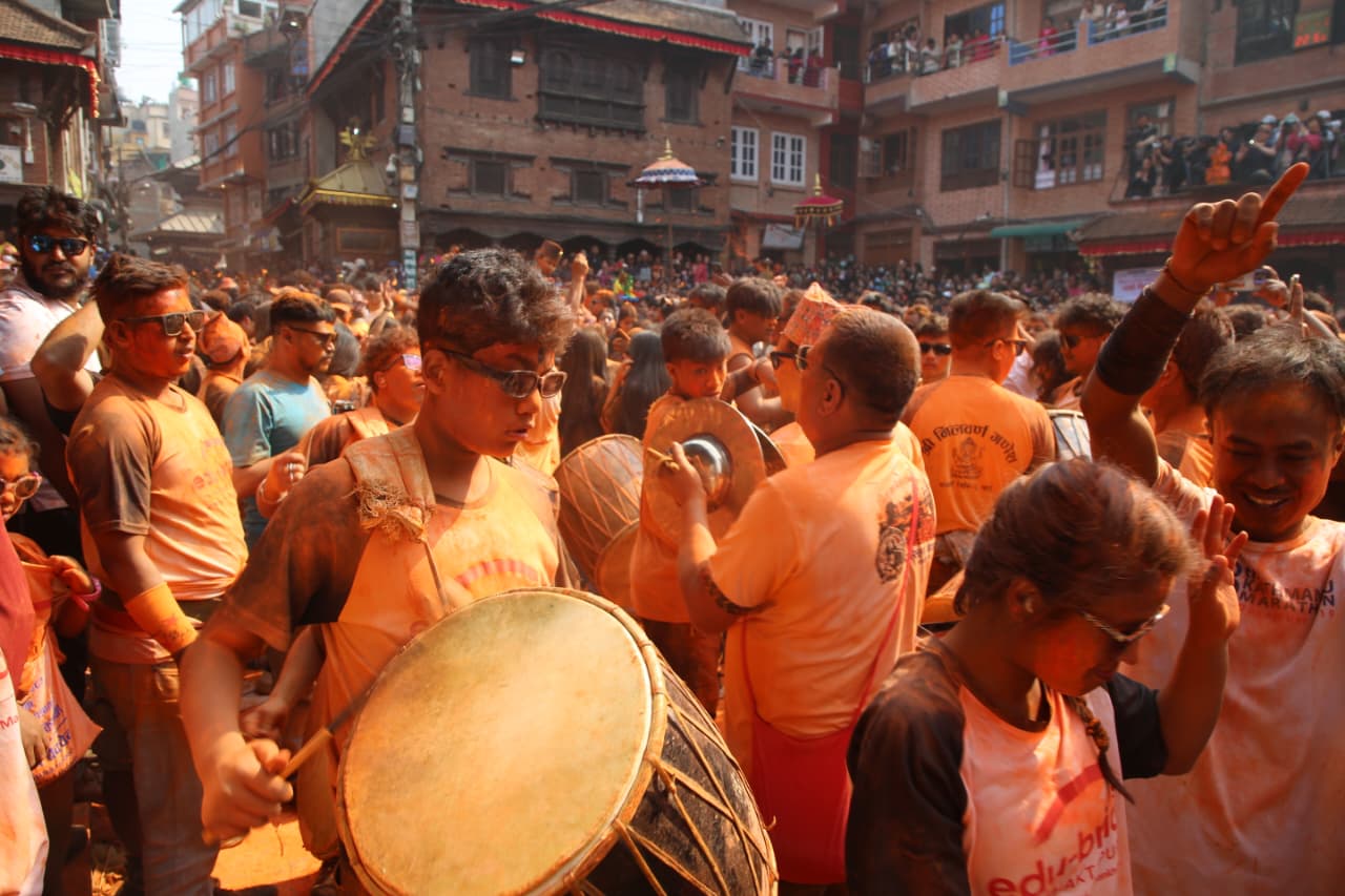 मध्यपुर थिमिमा सिन्दूर जात्रा मनाइँदै (तस्बिरहरु)