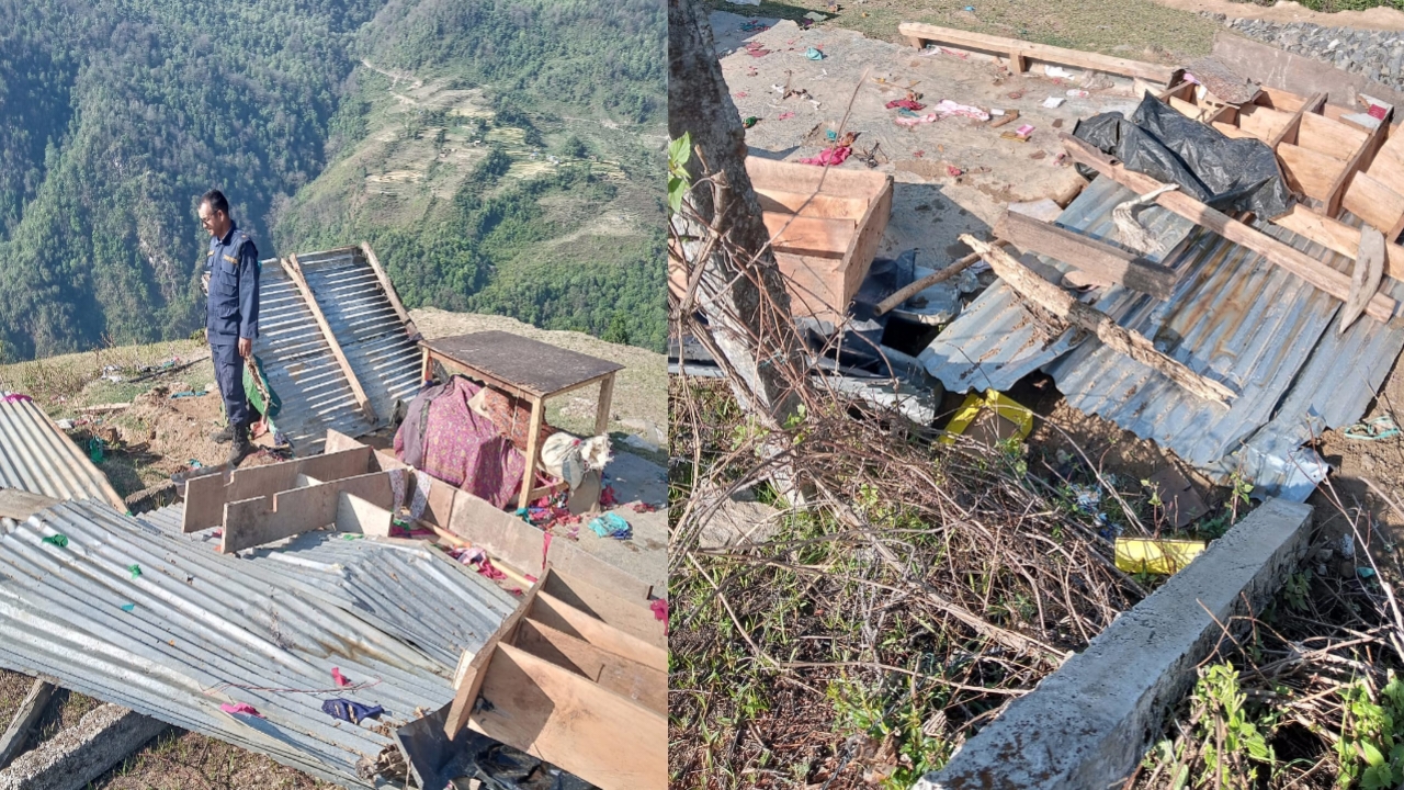 पहिरो र चट्याङमा परी १६ पशुचौपाया मरे, ३८ बेपत्ता