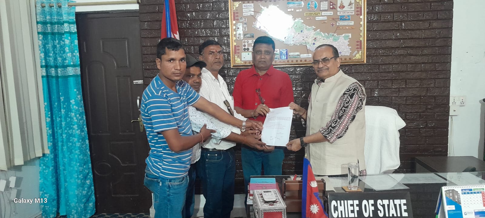 मधेस आन्दोलनका सहिद परिवारद्वारा प्रदेश सरकारलाई ध्यानाकर्षण