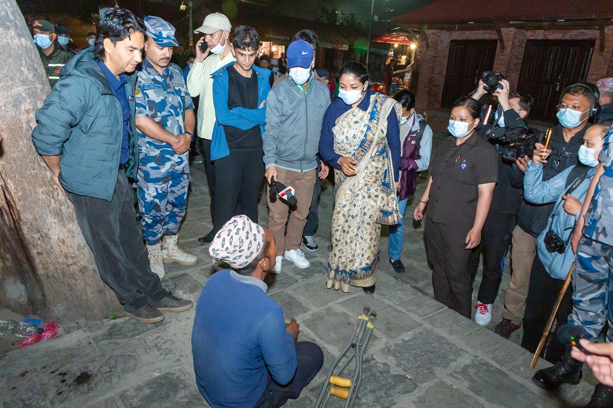 सडक आश्रित सहयोगापेक्षी मानव उद्धार कार्य सुरु : कार्यवाहक प्रमुख आफैँ फिल्डमा