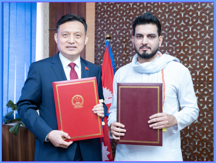 नेपाल-चीन पूर्वाधार साझेदारी: दोस्रो चरणको चक्रपथ विस्तारका लागि औपचारिक सम्झौता