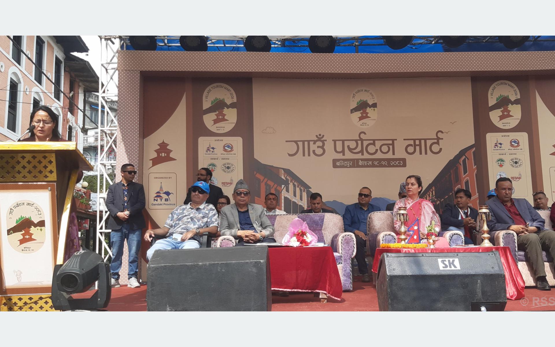 दश बुँदे घोषणापत्र जारी गदैर्ए ‘बन्दीपुर गाउँ पर्यटन मार्ट २०८३’ सम्पन्न