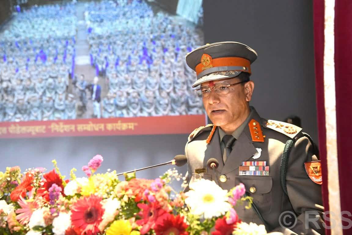 सशस्त्र प्रहरीलाई विश्वासिलो सुरक्षा संस्थाका रूपमा विकास गरिनेछ: महानरीक्षक पौडेल