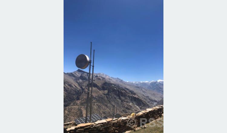 डोल्पाको छार्का ताङसोङ गाउँपालिकामा फोरजीसेवा
