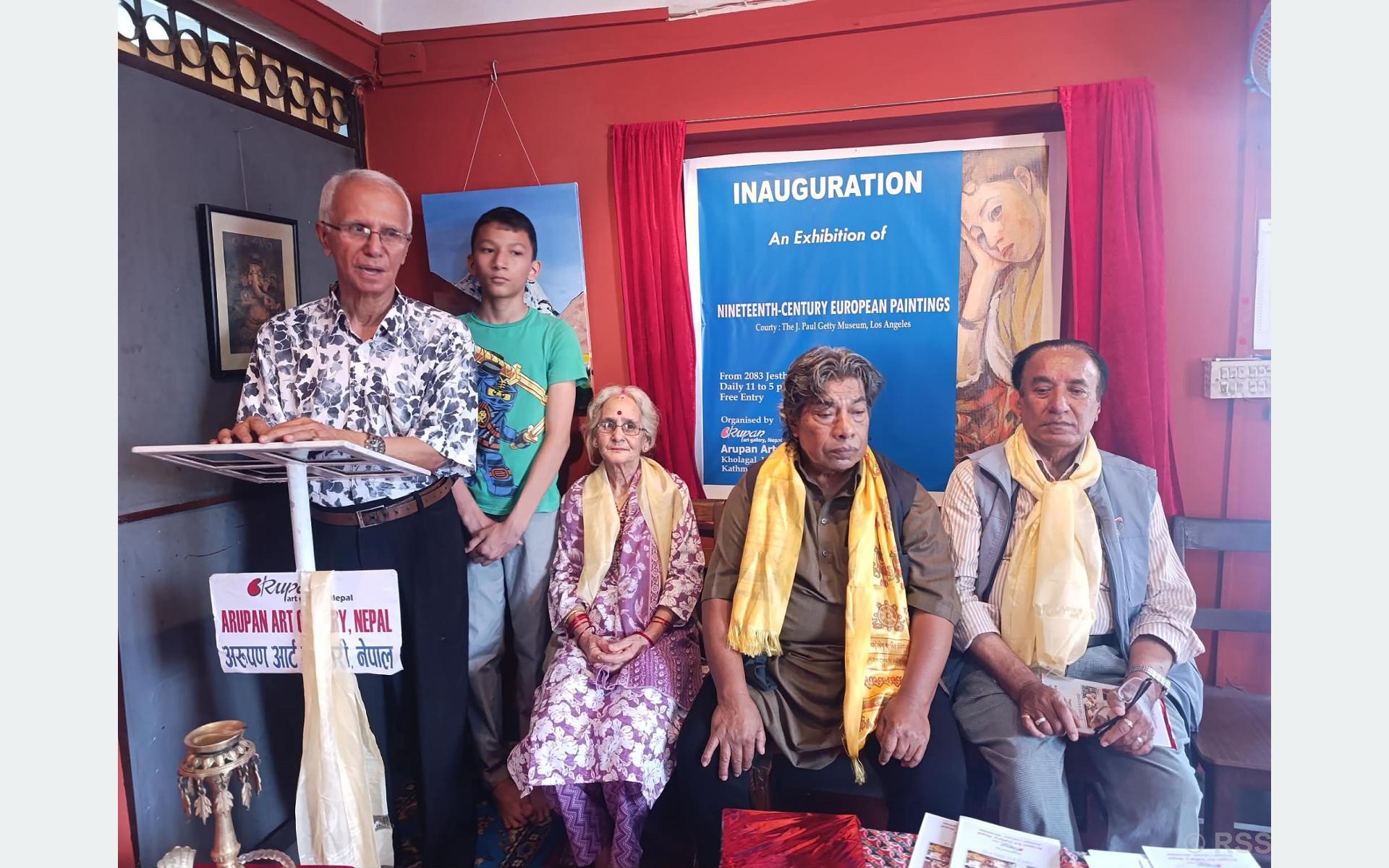 काठमाडौंमा १९औँ शताब्दीका युरोपेली कला प्रदर्शनी सुरु