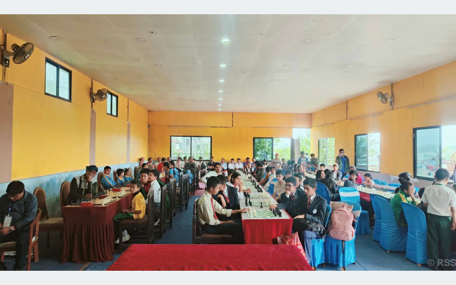 भक्तपुर जिल्लाव्यापी सूर्यविनायक बुद्धिचाल प्रतियोगिता सुरु
