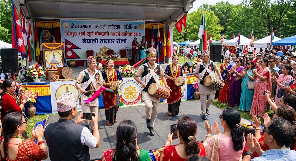 भर्जिनियामा एसियाली संस्कृतिको रौनक: फेयरफ्याक्स महोत्सवमा तामाङ सेलोको आकर्षण