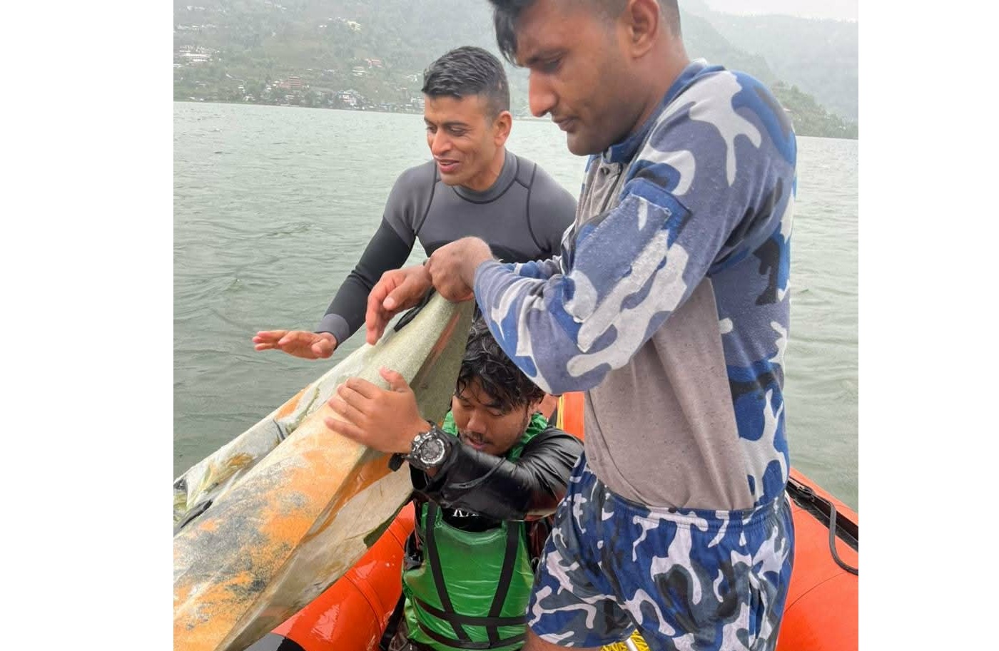 फेवातालमा बोट पल्टिँदा अलपत्र एक जनाको उद्धार