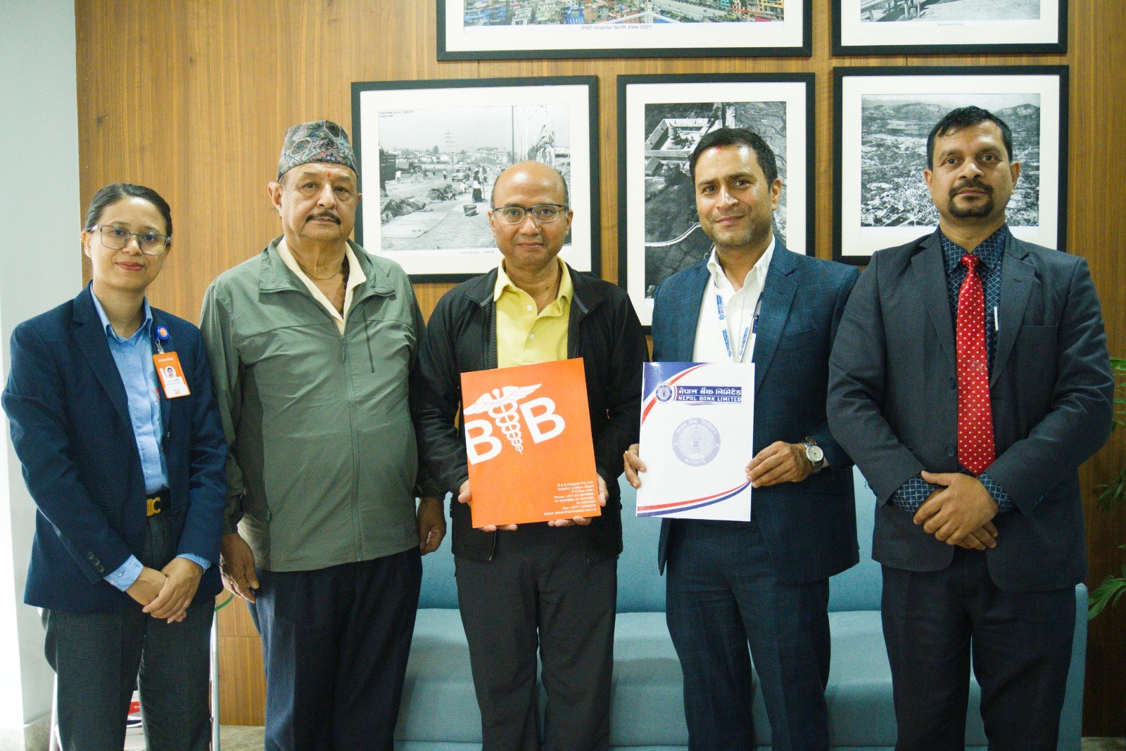 नेपाल बैंकका ग्राहक र कर्मचारीलाई बि एण्ड बि हस्पिटलमा १५ प्रतिशत छुट