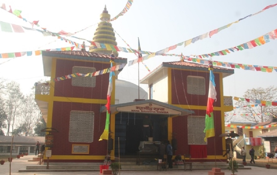 रसुवामा चार वटा गुम्बा पुनःनिर्माण सम्पन्न