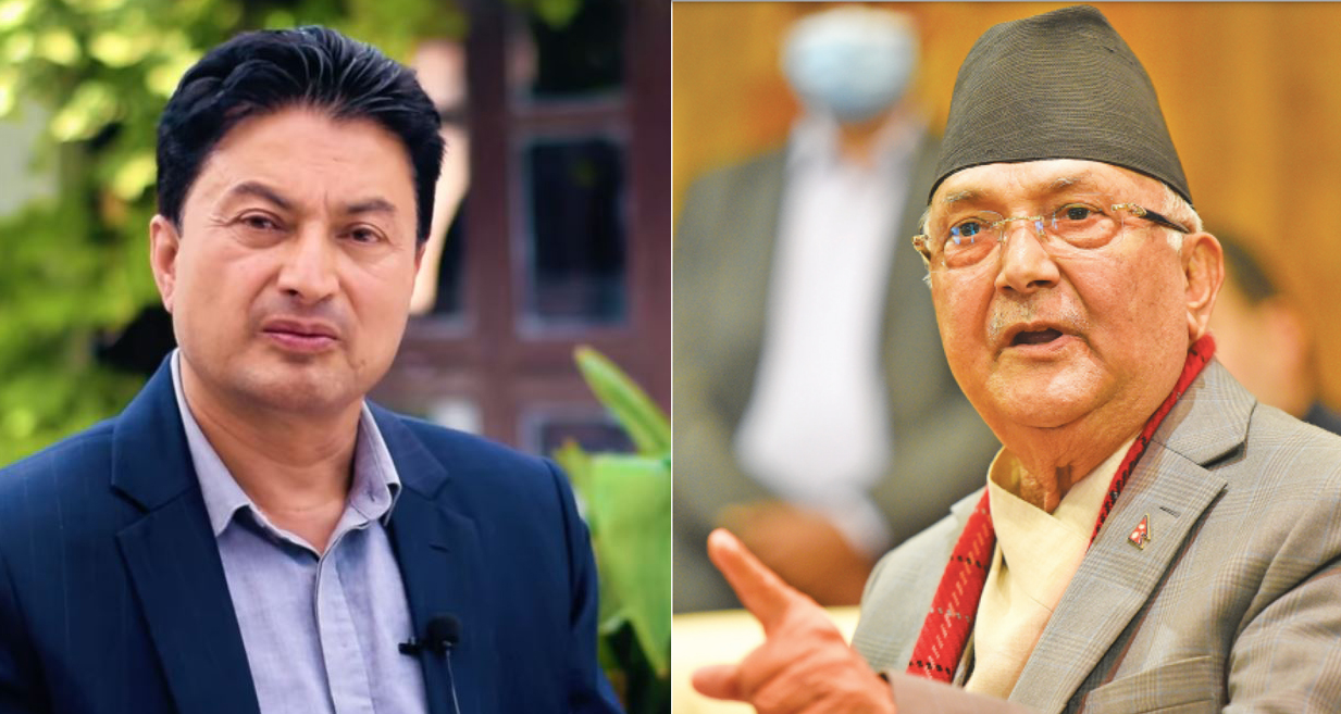भीआईपी उपचार खर्च पार्टी कोषबाट किन फिर्ता गरियो ? गोकर्ण विष्टले ओलीसँग मागे जवाफ