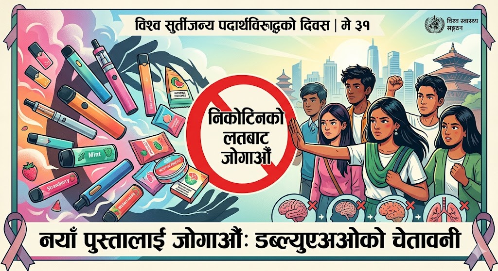 वार्षिक ८० लाखको ज्यान लिने सुर्तीजन्य महामारी: नयाँ पुस्ता जोगाउन अब प्रतिबन्धकै खाँचो