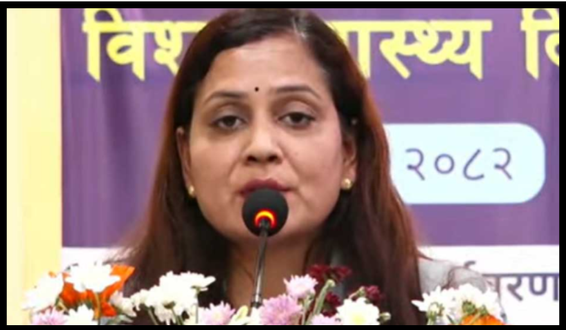 सुर्तीजन्य पदार्थको सेवन त्याग्न मन्त्री मेहेताको आग्रह