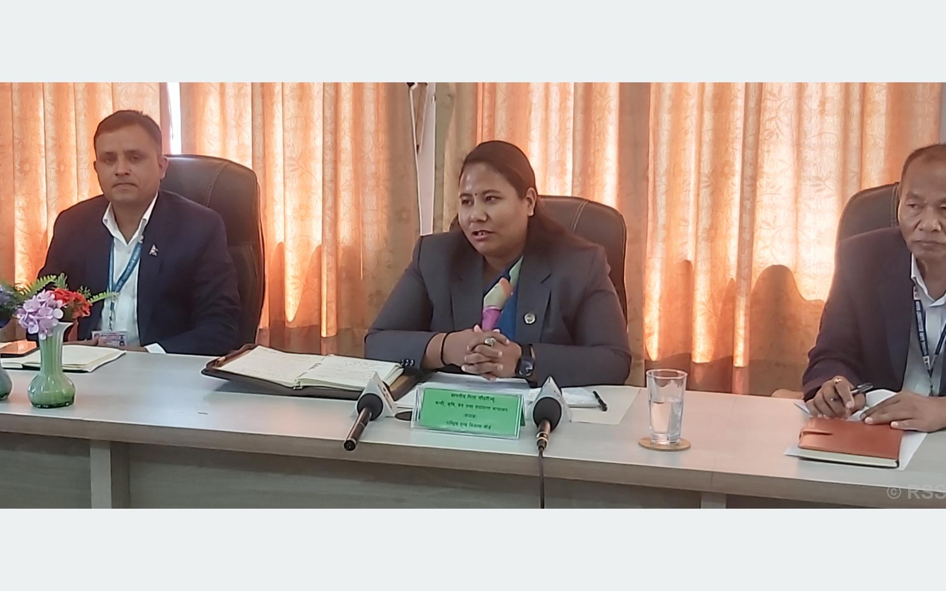 शक्तिशाली बोर्डको अवधारणासहित किसानमैत्री नीति ल्याइने : मन्त्री चौधरी