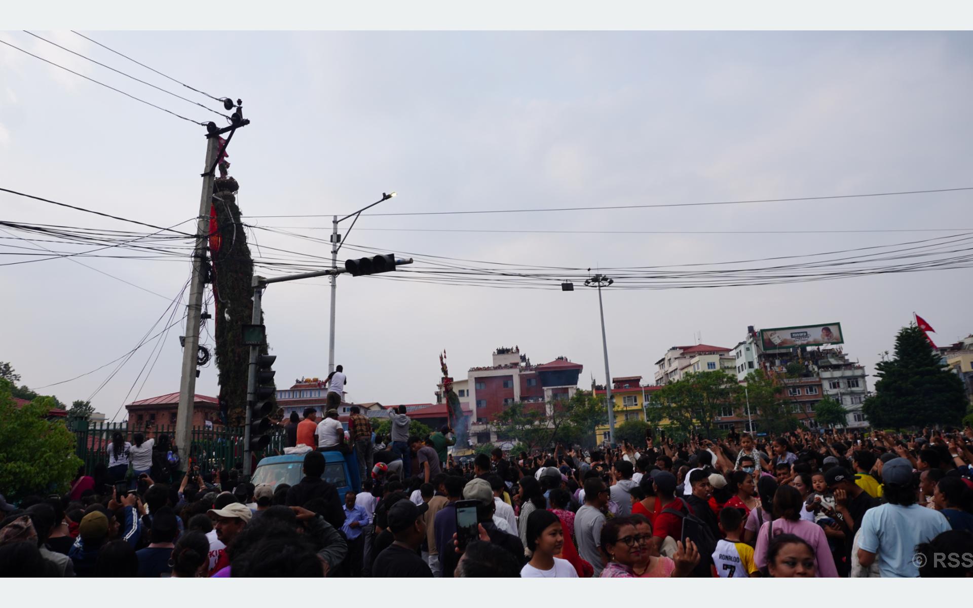 भोटो प्रदर्शनसँगै सकियो यस वर्षको रातो मच्छिन्द्रनाथ जात्रा
