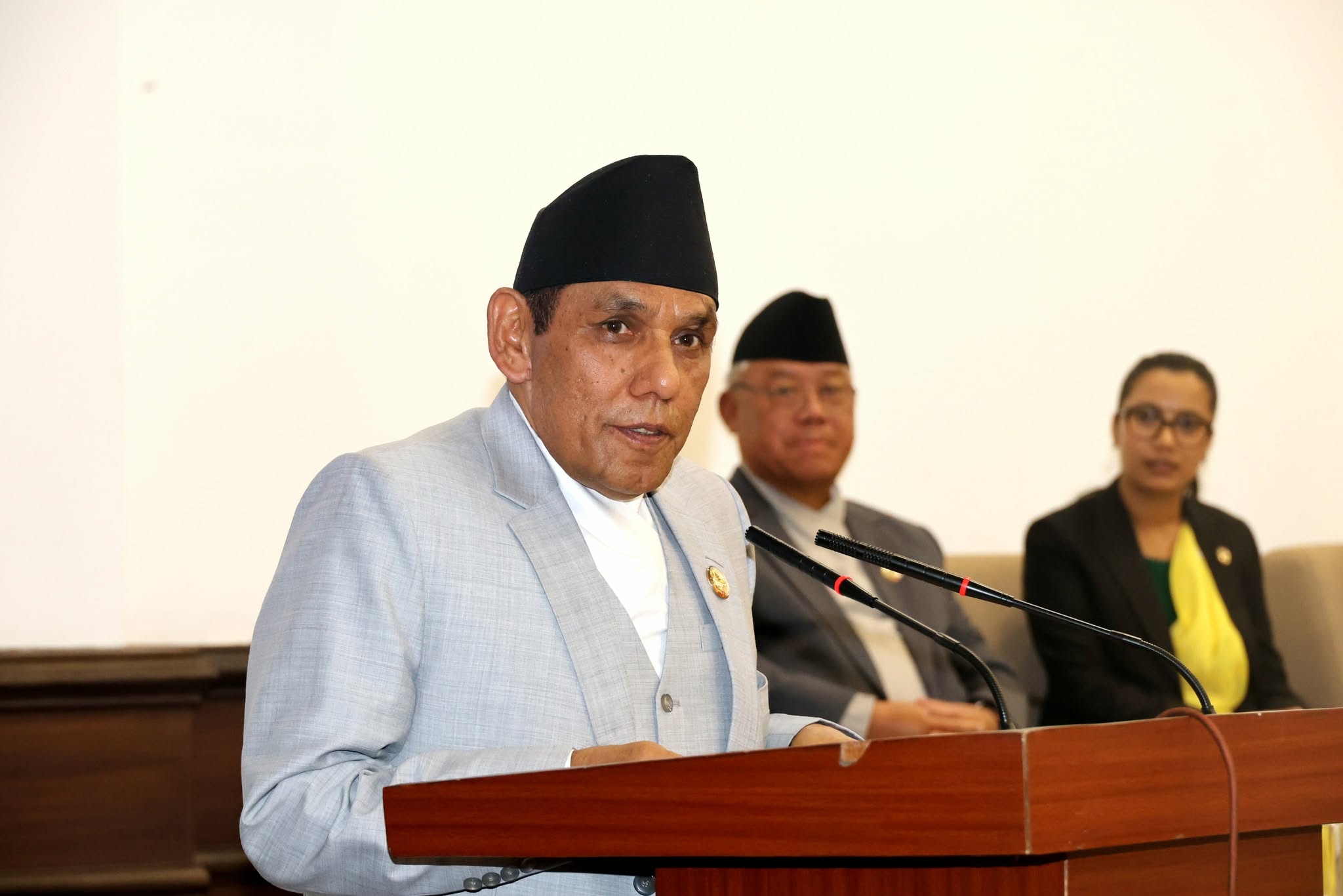 संघीयताको मर्म र लोकतान्त्रिक उपलब्धिको रक्षा गर्दै संविधान संशोधन हुनुपर्छ: राष्ट्रिय सभा अध्यक्ष दाहाल