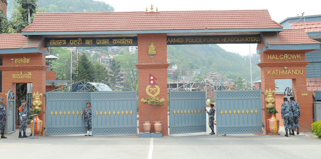 सशस्त्र प्रहरी मुख्यालयको एमटी शाखामा आगलागी