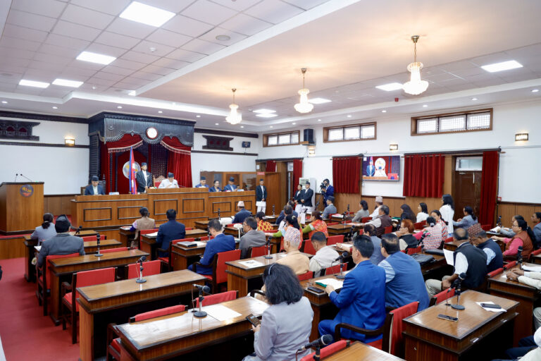राष्ट्रियसभा : न्यून दृष्टियुक्त नागरिकको उचित सम्बोधन गर्न माग