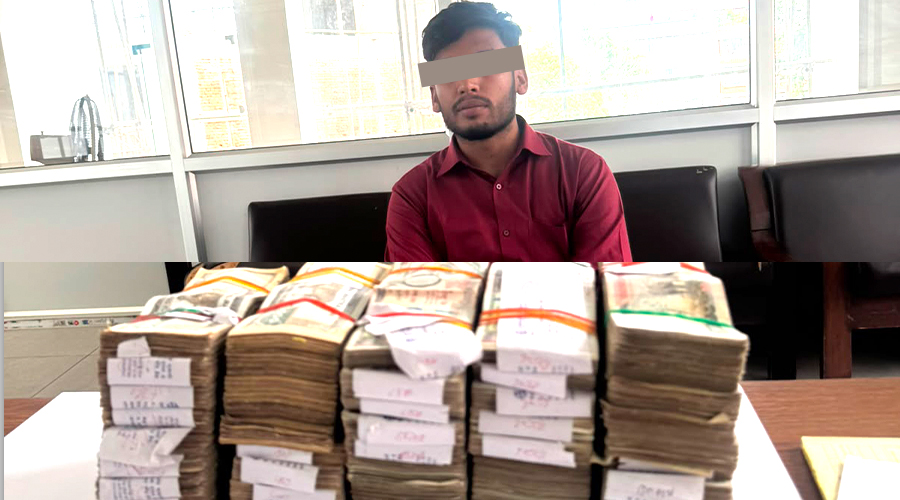 न्यूरोडबाट ४० लाख रुपैयाँसहित एक जना पक्राउ