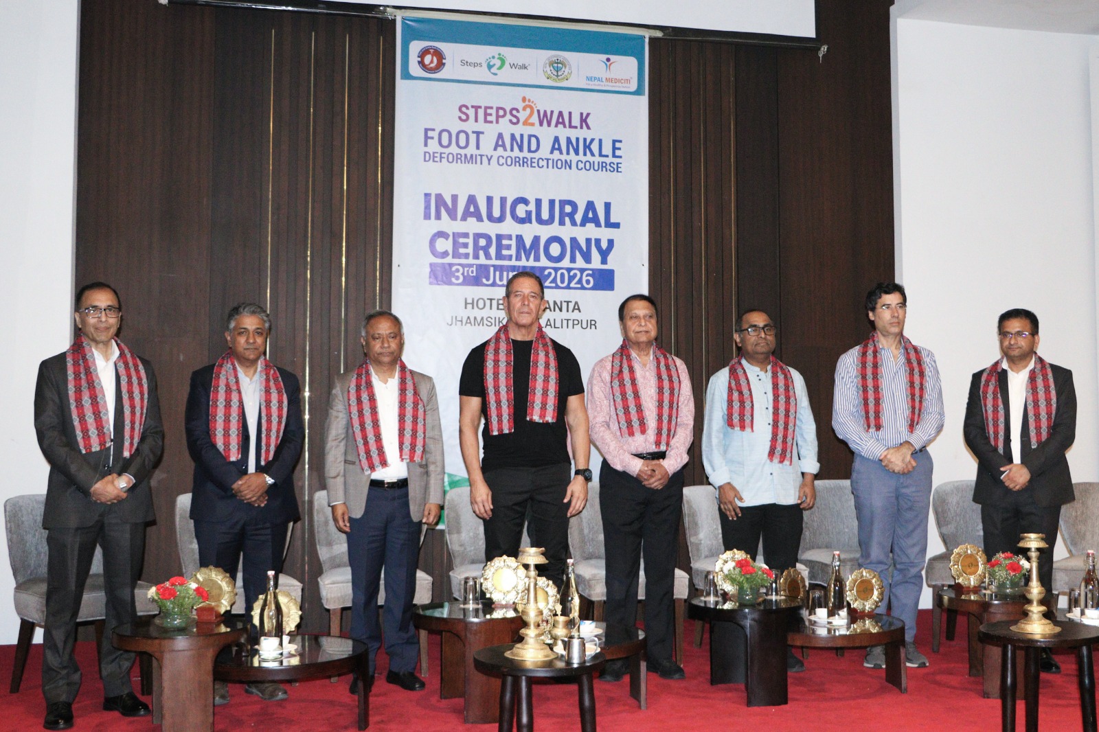 नेपालमै पहिलोपटक ‘फुट एण्ड एङ्कल डिफर्मिटी करेक्सन कोर्स’ सम्पन्न, मेडिसिटीद्वारा ८ बिरामीलाई निःशुल्क उपचार
