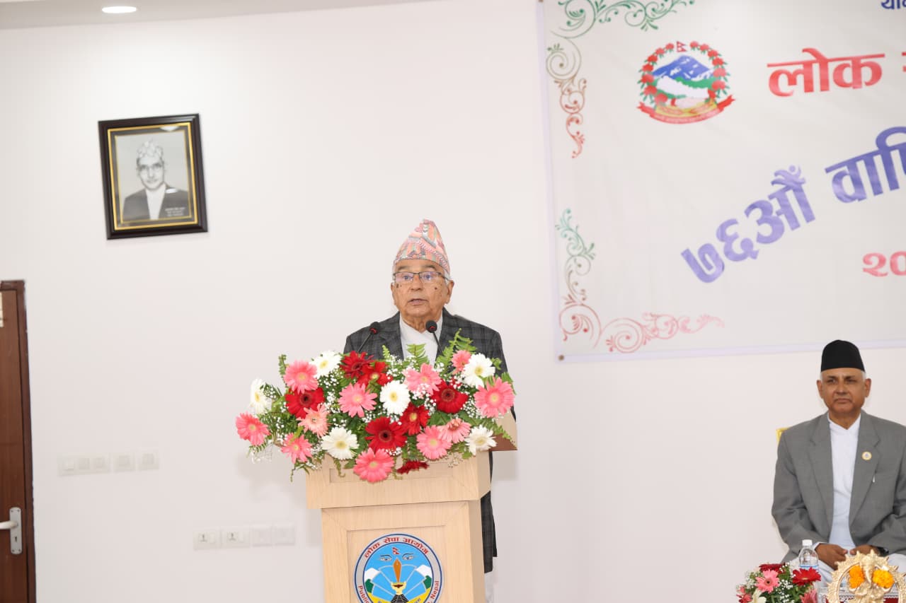 सुशासन र तीव्र विकास नै जनताको चाहना : राष्ट्रपति पौडेल