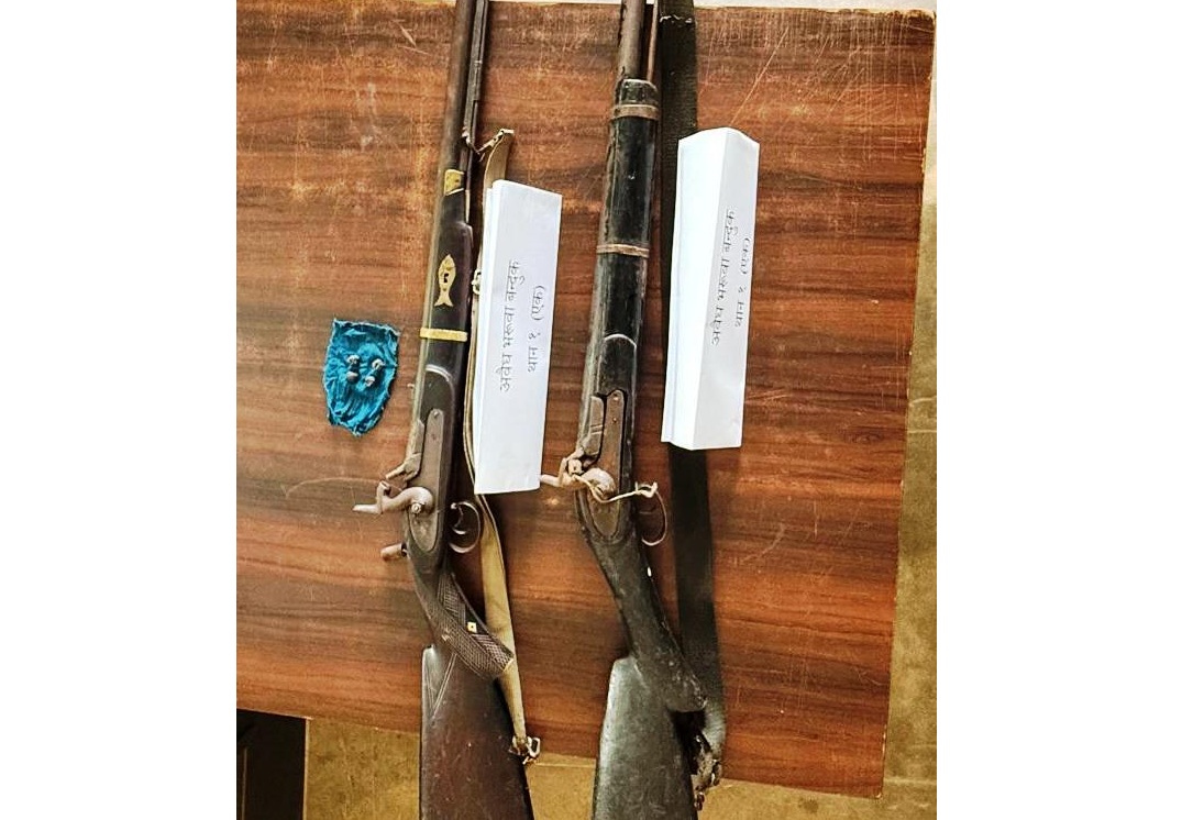 अवैध हतियारसहित धादिङमा दुई जना पक्राउ, नौ दिनको म्याद थप गरी अनुसन्धान सुरु