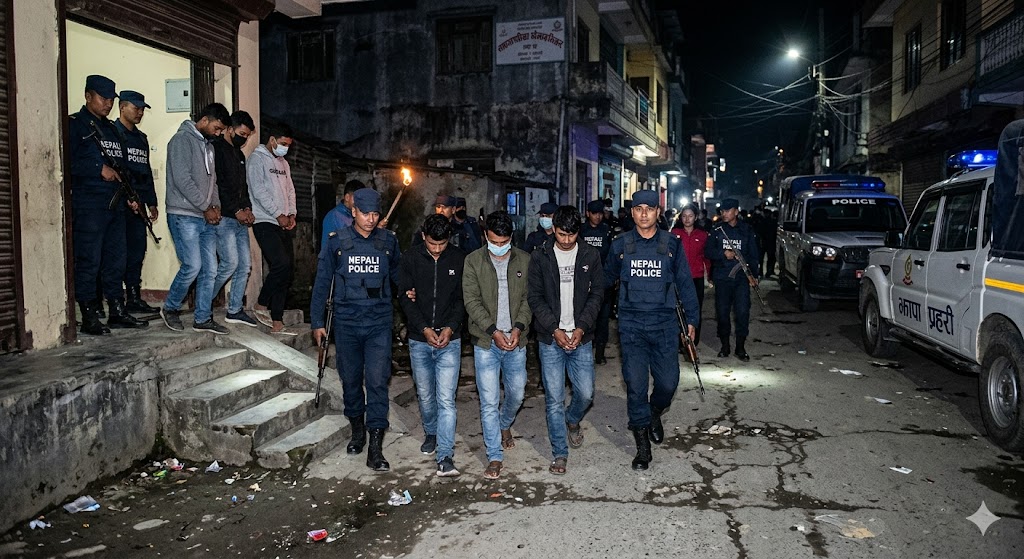 झापामा प्रहरीको ‘स्वीप अपरेसन’: ९२ जना लागुऔषध कारोबारी र सेवनकर्ता पक्राउ
