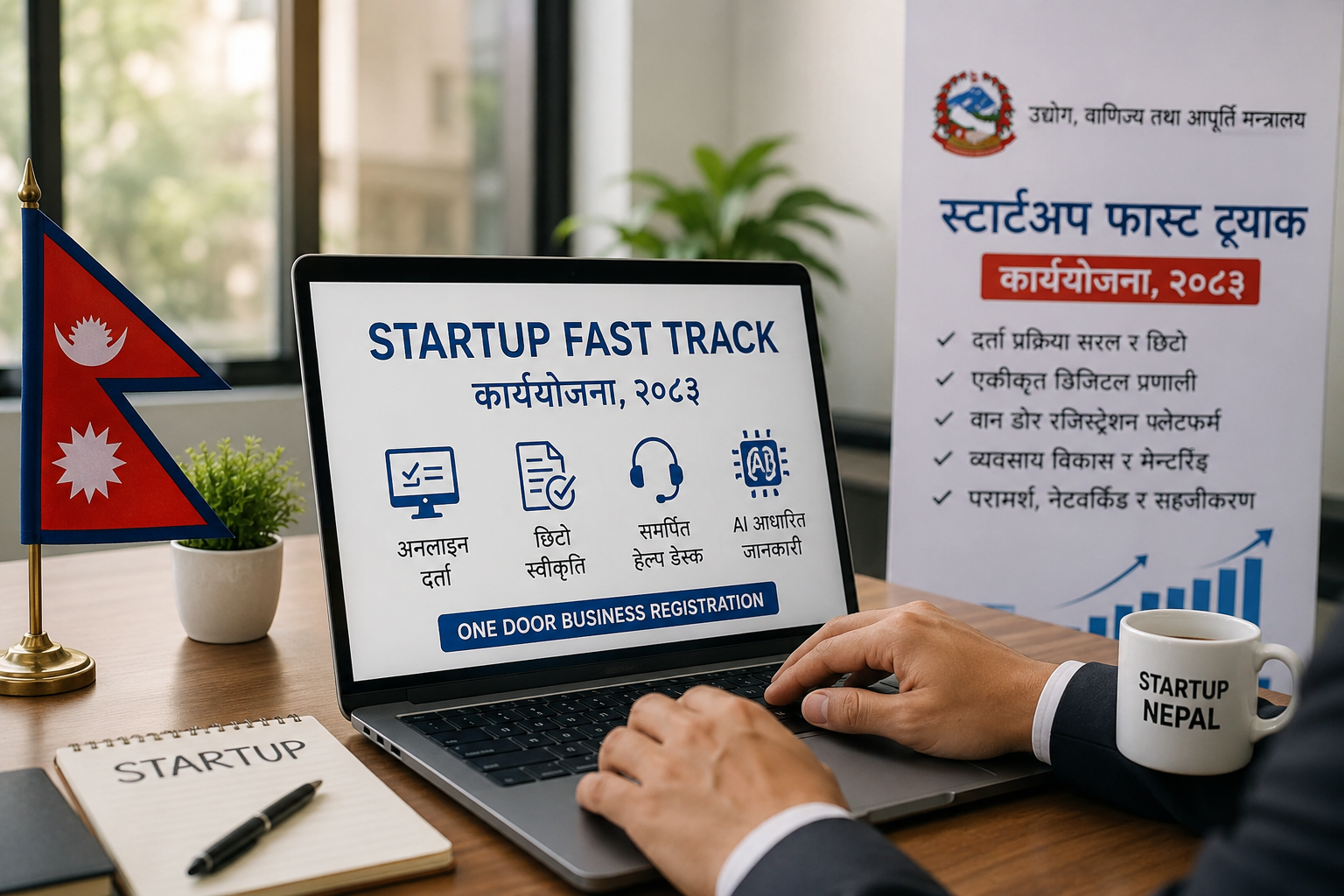 स्टार्टअप प्रवर्द्धनका लागि सरकारको नयाँ कदम: ‘स्टार्टअप फास्ट ट्र्याक कार्ययोजना २०८३’ लागू गरिँदै