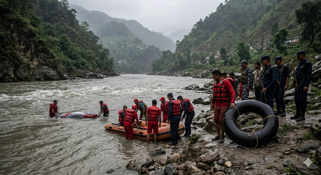महाकाली नदीमा बेपत्ता भएका सशस्त्र प्रहरी जवानसहित दुई जना मृत फेला