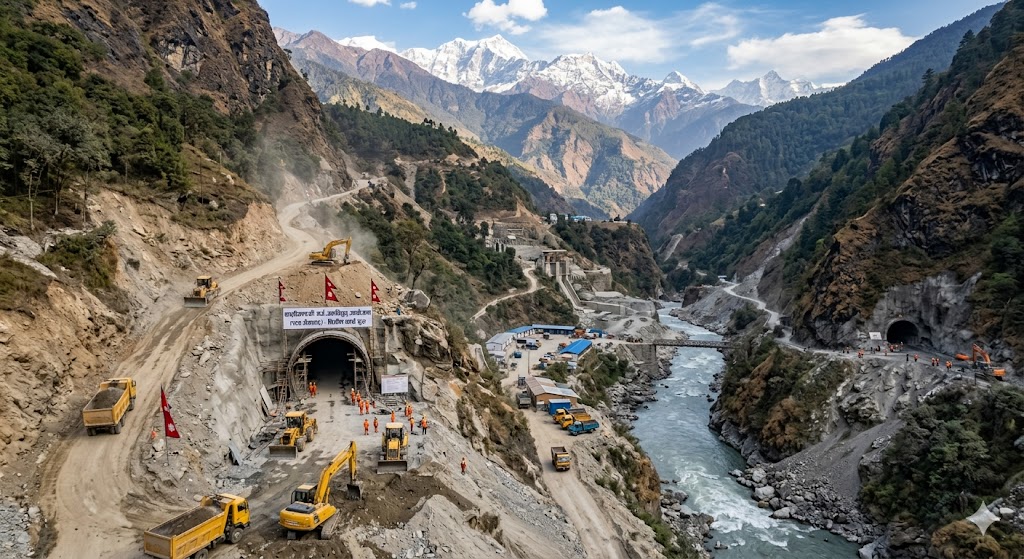 म्याग्दीमा ४० अर्बको लगानीमा १८० मेगावाटको कालीगण्डकी गर्ज जलविद्युत् आयोजना निर्माण सुरु