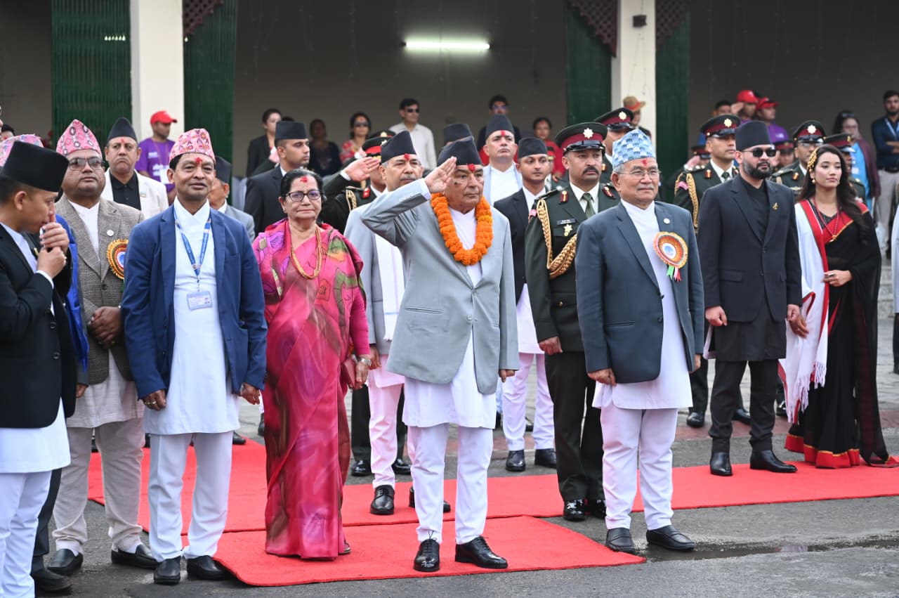 राष्ट्रपति पौडेलद्वारा रातो मच्छिन्द्रनाथको भोटो जात्रा अवलोकन