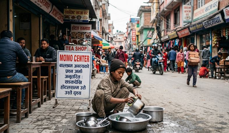 बालश्रम अन्त्यको प्रश्न अझै अनुत्तरित : सडकदेखि होटलसम्म उस्तै दृश्य