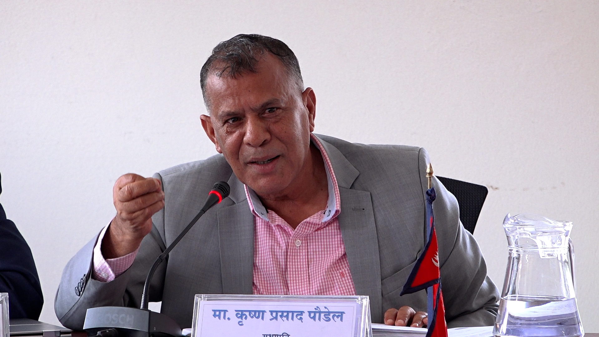 शिक्षा क्षेत्रमा देखिएका विकृति हटाउन सरकार गम्भीर बन्नुपर्ने : सभापति पौडेल