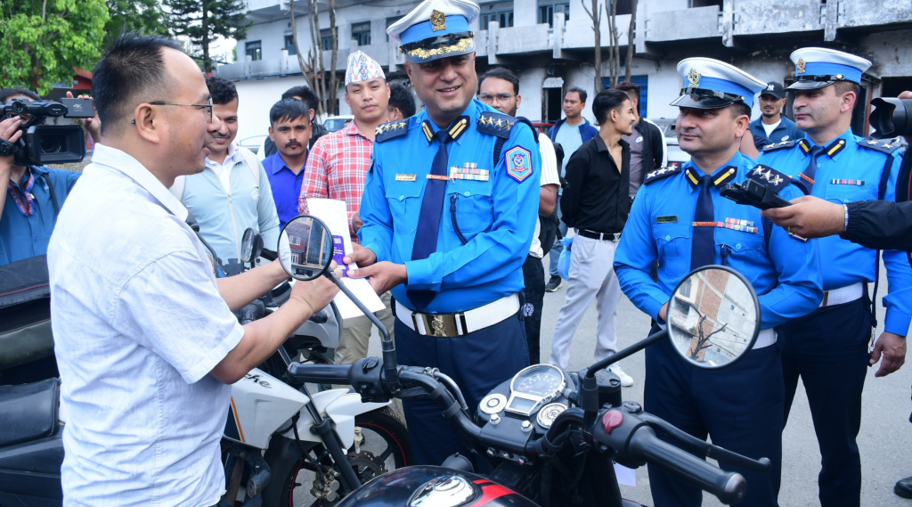 चोरी भएका सवारीसाधन हस्तान्तरण