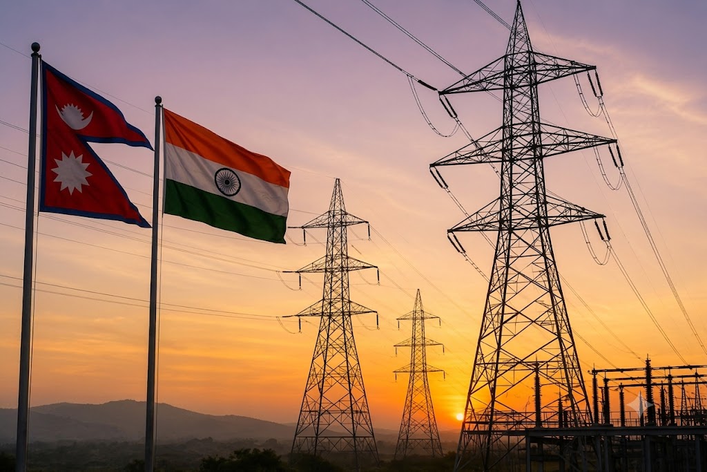 नेपाल–भारतबीच विद्युत् व्यापार विस्तार, निर्यात क्षमता १,६५० मेगावाट पुग्ने