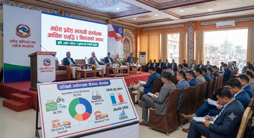 आर्थिक गतिविधि विस्तारमार्फत जिडिपी बढाउने मधेस सरकारको योजना, लगानी सम्मेलनदेखि पर्यटन प्रवर्द्धनसम्म जोड