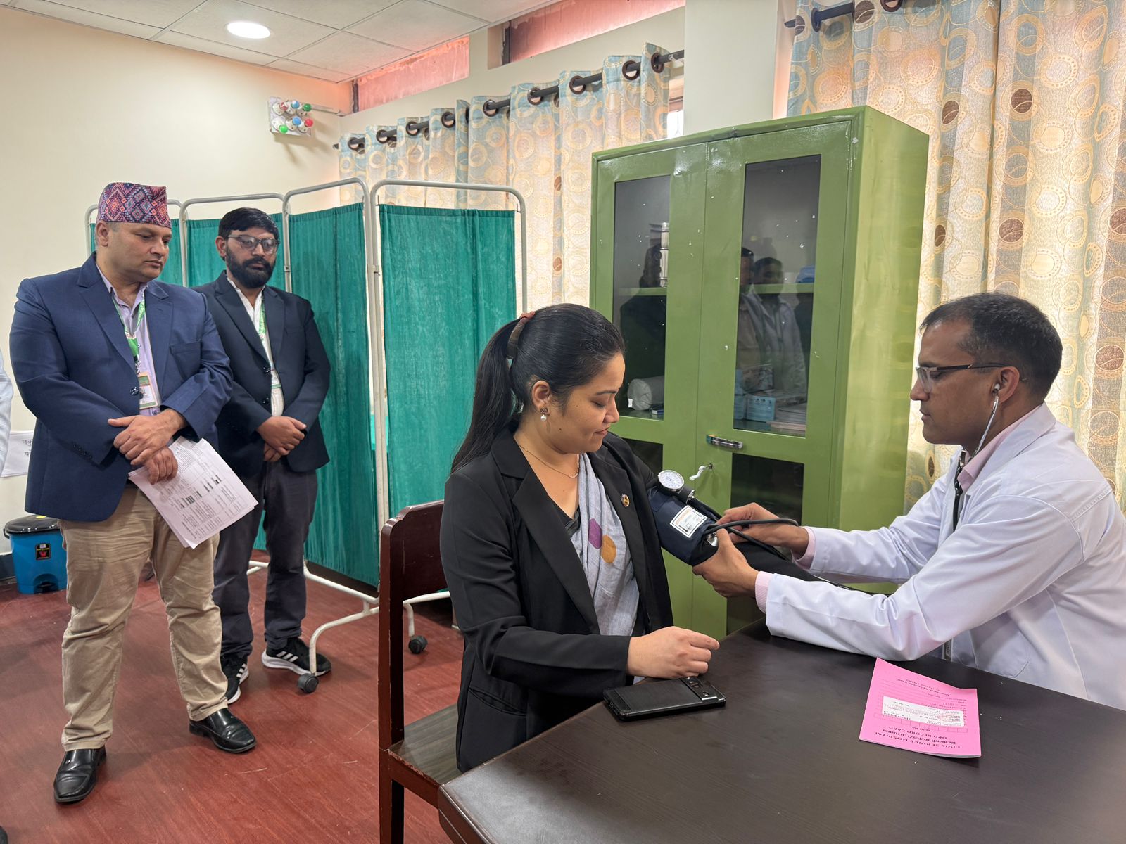 सिंहदरबारमा निजामती कर्मचारी अस्पतालको सेवा इकाई, कर्मचारीले परिसरमै स्वास्थ्य सेवा पाउने