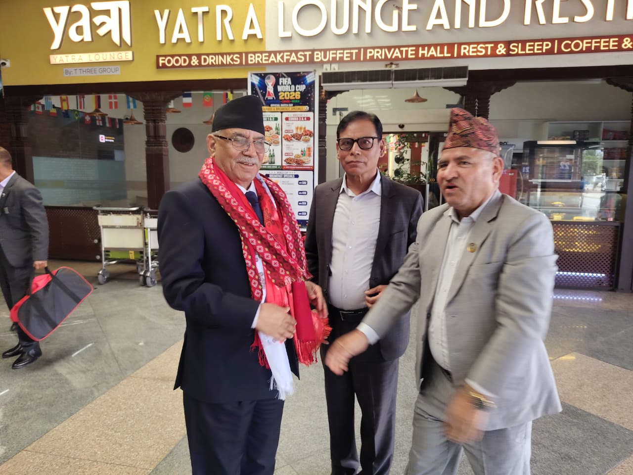 ‘ह्यान्ड्स अफ एसिया’ सम्मेलन सम्बोधन र उच्चस्तरीय राजनीतिक भेटघाट सकेर प्रचण्ड स्वदेश फिर्ता