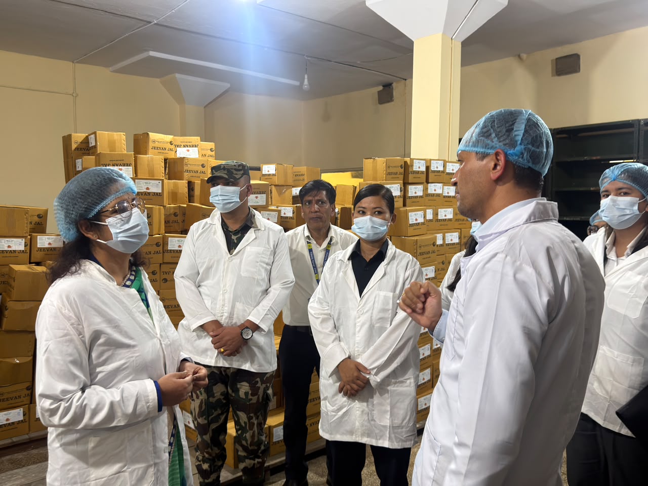 औषधि लिमिटेड पुगेर मन्त्री गौरिकुमारी यादवको अनुगमन